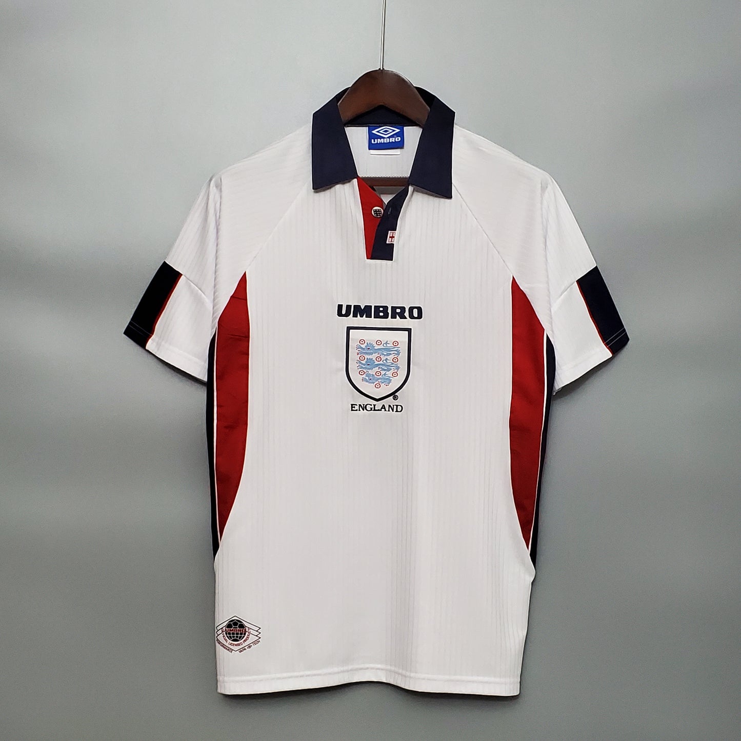 Camisa retrô Inglaterra 1998