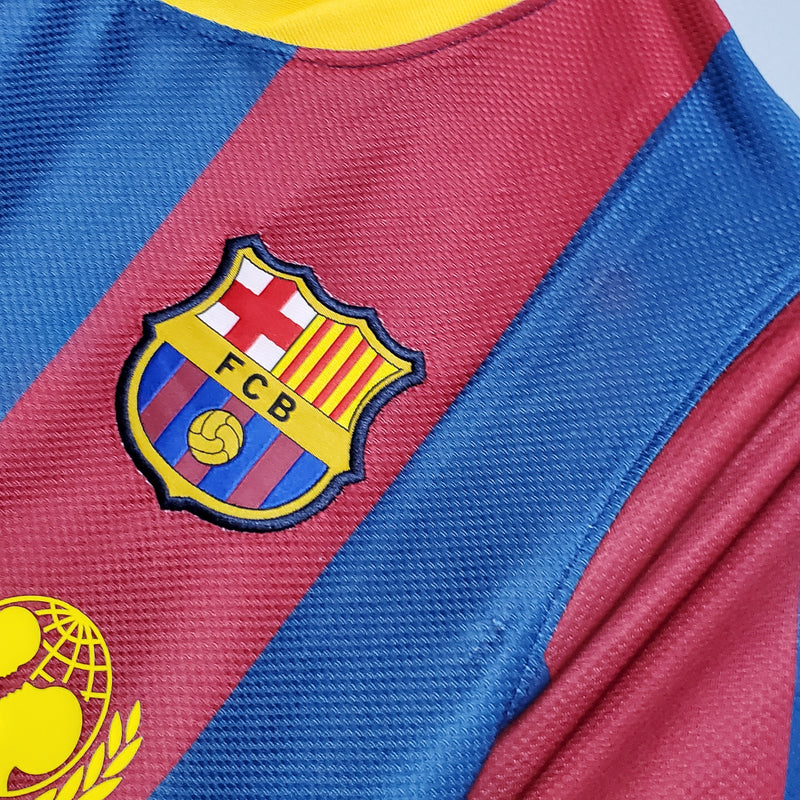 Camisa retrô Barcelona 10/11