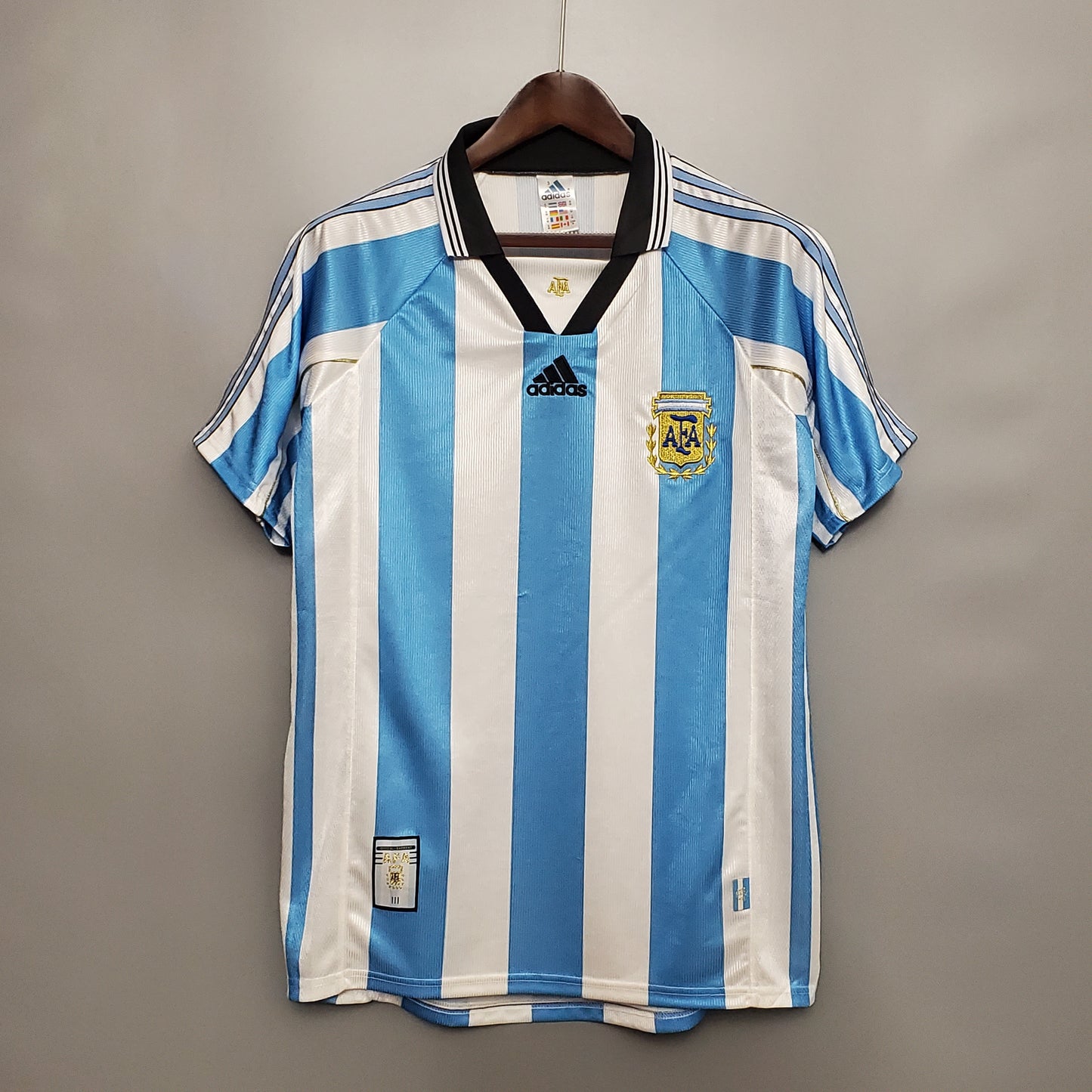 Camisa retrô Argentina 1998