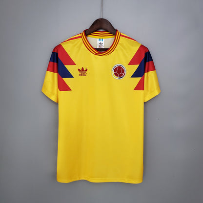 Camisa retrô Colômbia 1990
