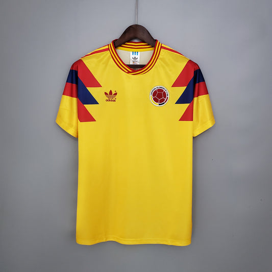 Camisa retrô Colômbia 1990
