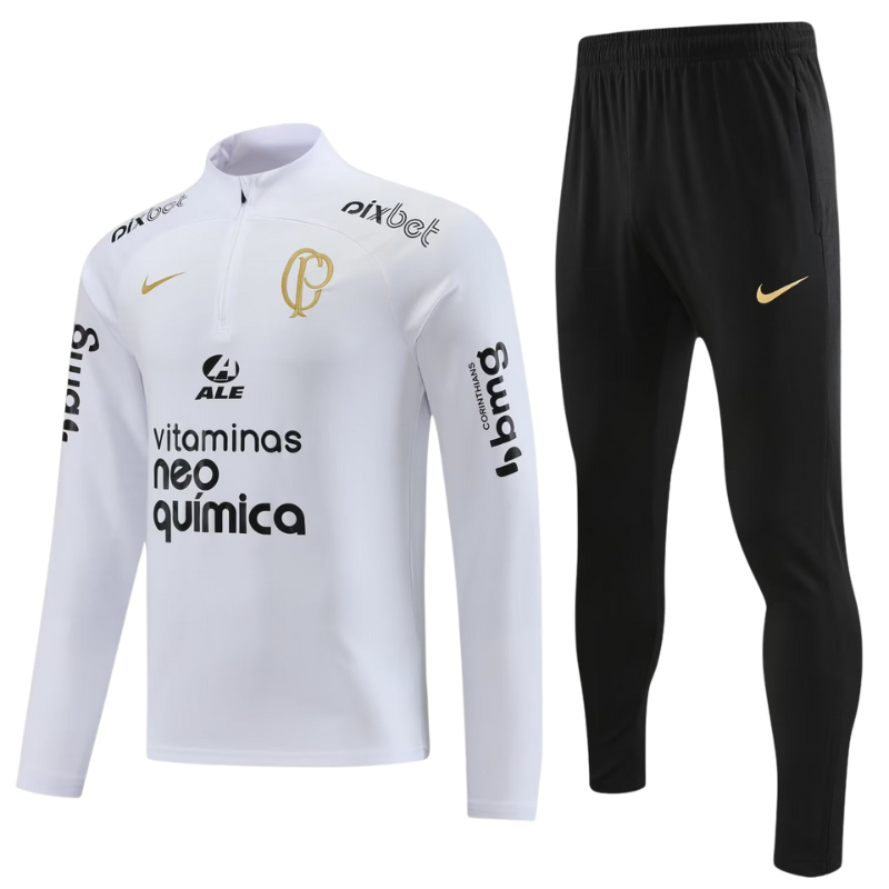 Conjunto Inverno Corinthians - Branco