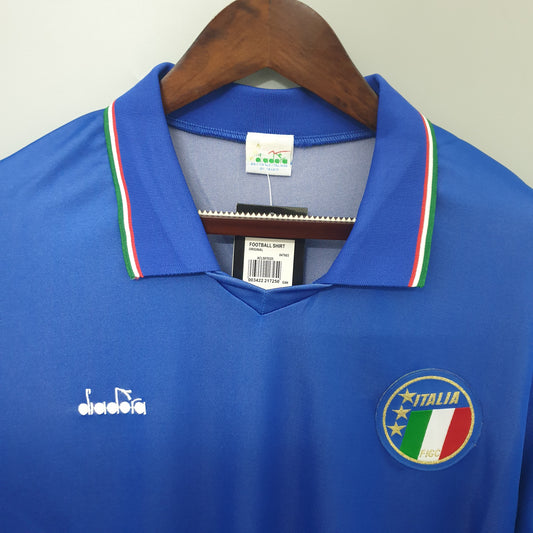 Camisa retrô Itália 1990