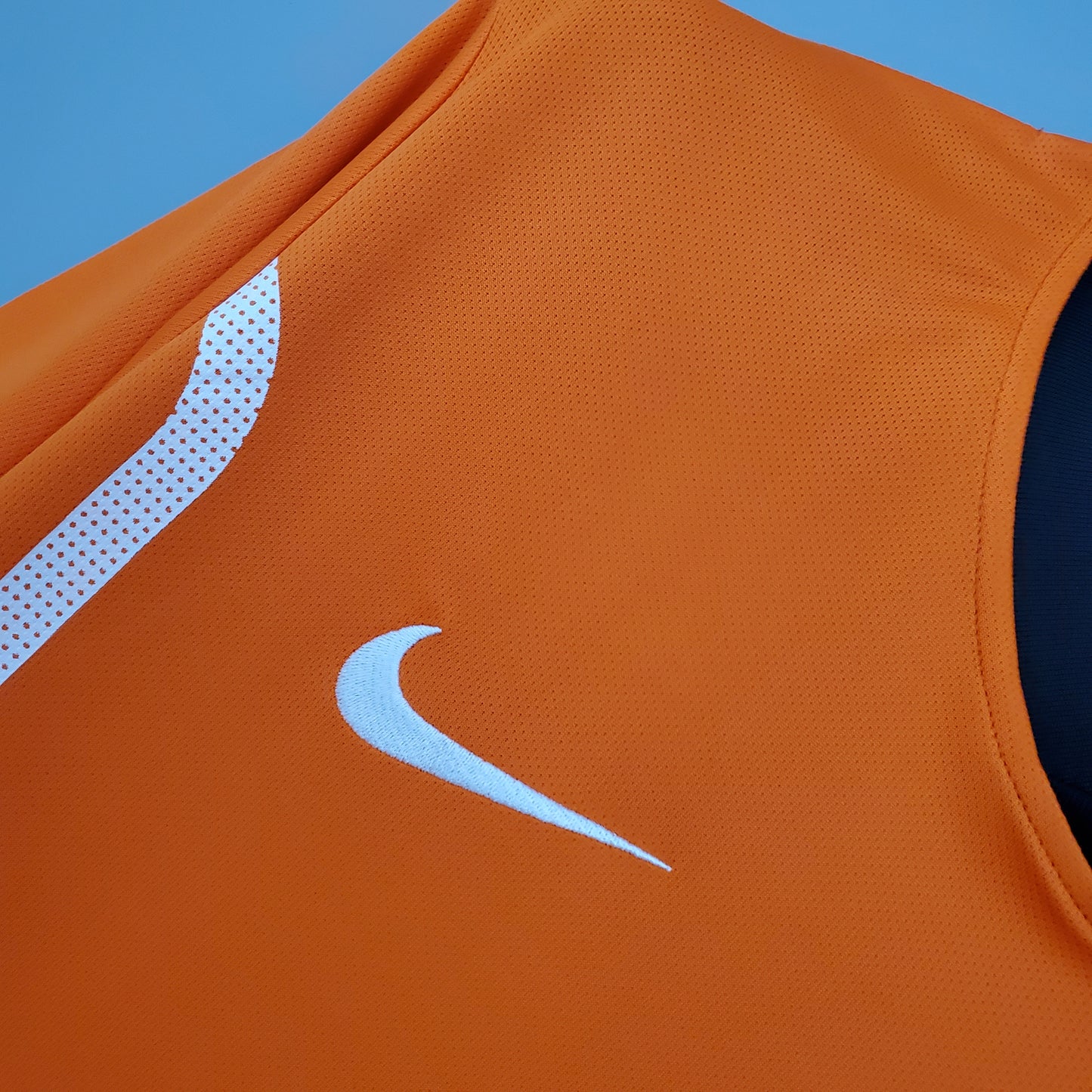 Camisa retrô Holanda 2010