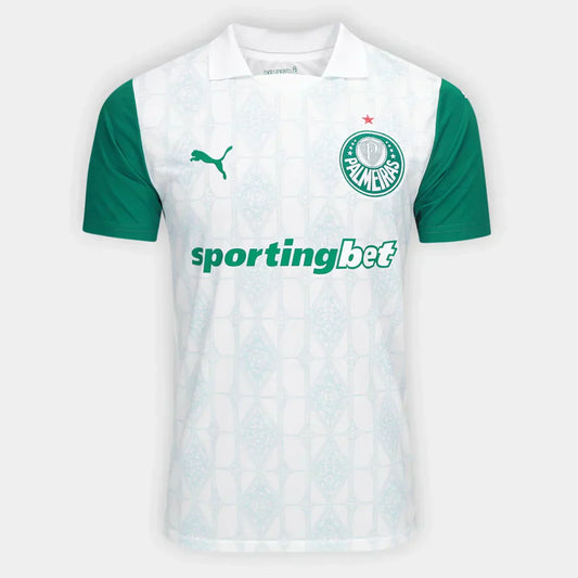 Camisa Palmeiras II 25/26 s/n Torcedor Puma Masculina - Branco