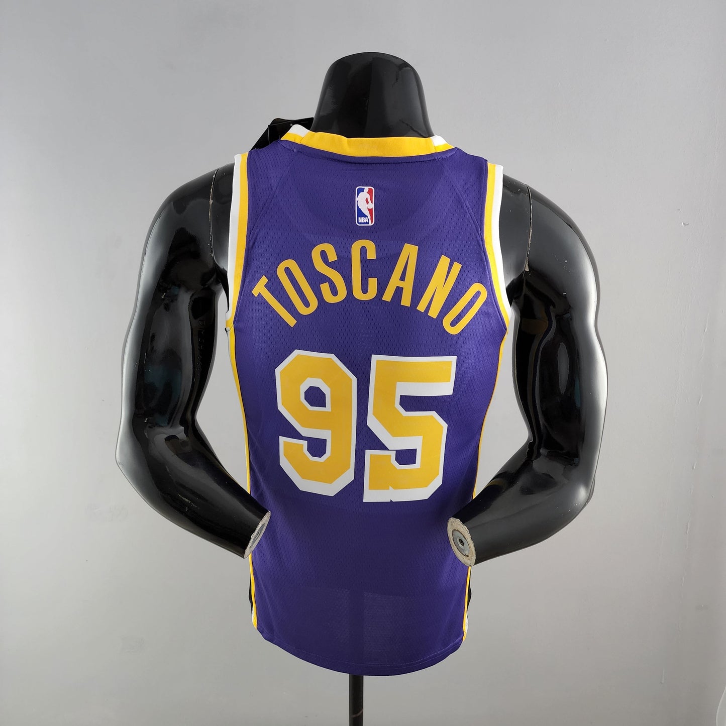 Camisa NBA Lakers #95 Toscano Roxa 75° Aniversário  - 23/24