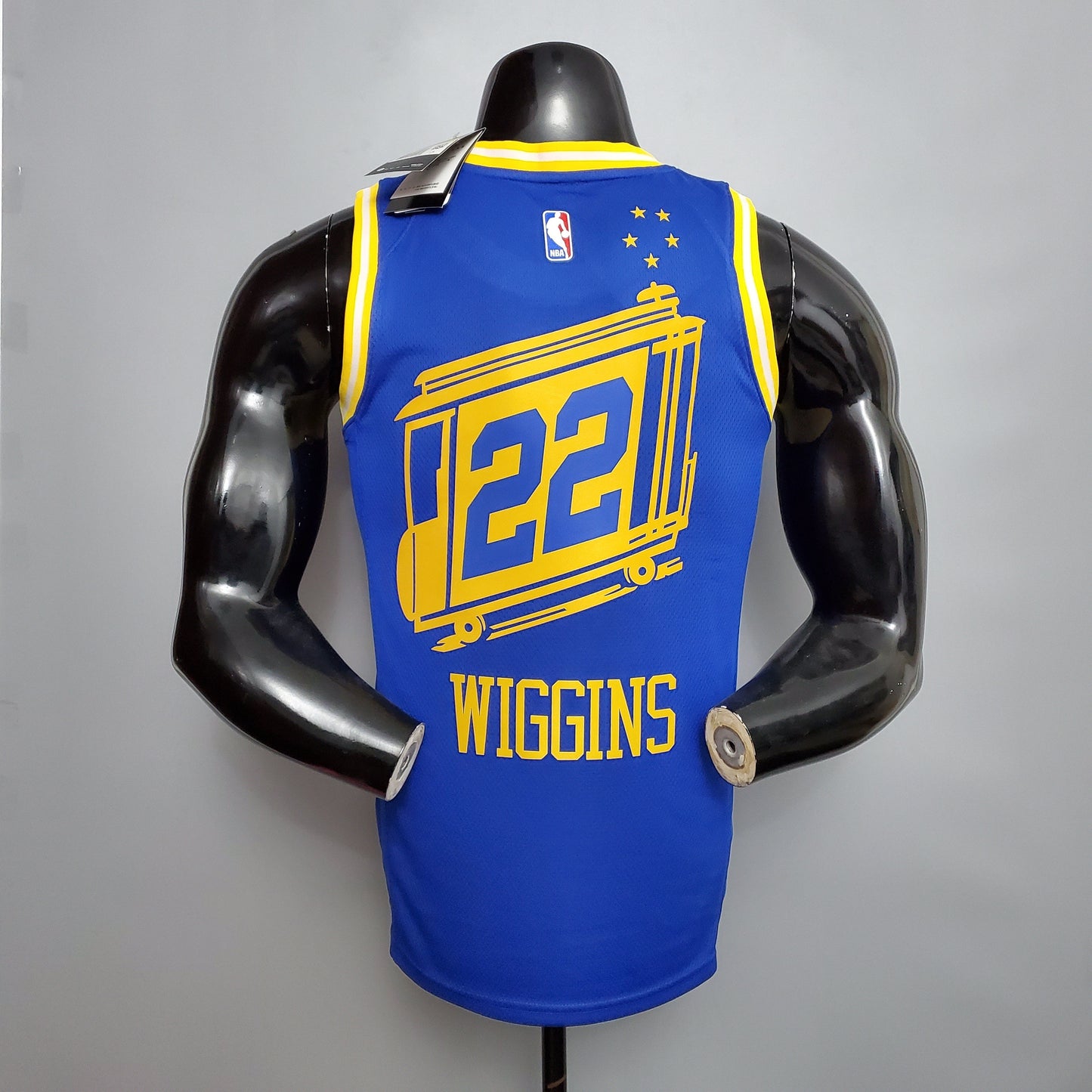 Camisa NBA Golden State Warriors #22 Wiggins - Train Blue