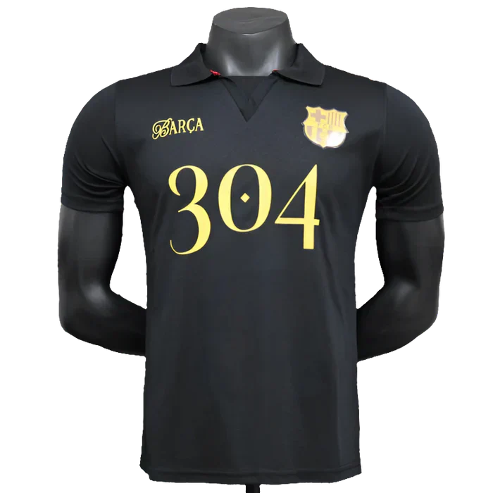 Camisa Barcelona 25/26 Preto - Edição Especial - Versão Jogador