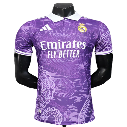 Camisa Real Madrid 25/26 Edição Especial - Roxo - Versão Jogador