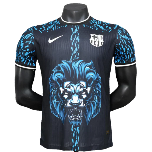 Camisa Barcelona Lion Edition 25/26 - Azul - Versão Jogador