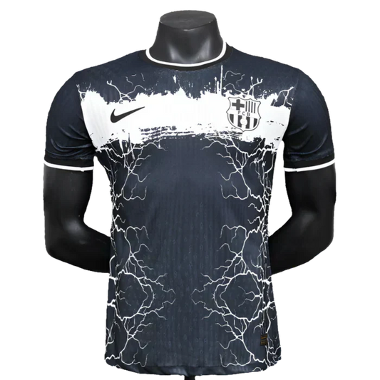 Camisa especial do Barcelona 25/26 - Edição preta - Versão jogador