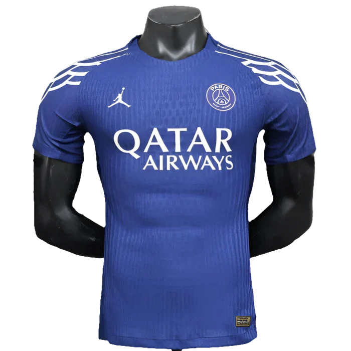 Camisa Paris Saint-Germain (PSG) 25/26 Treino - Azul Marinho - Versão Jogador