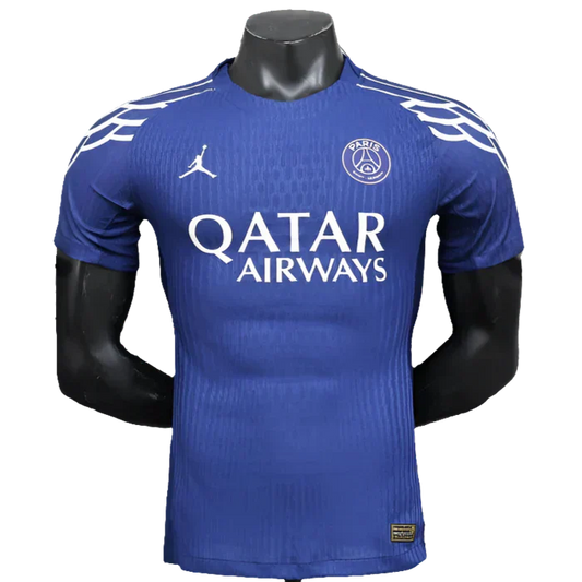 Camisa Paris Saint-Germain (PSG) 25/26 Treino - Azul Marinho - Versão Jogador