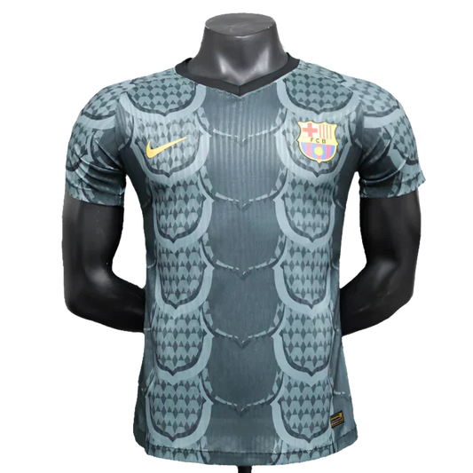 Camisa Barcelona Edição Especial 25/26 - Cinza - Versão Jogador