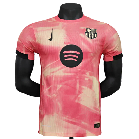 Camisa Barcelona 25/26 Edição Especial - Rosa - Versão Jogador