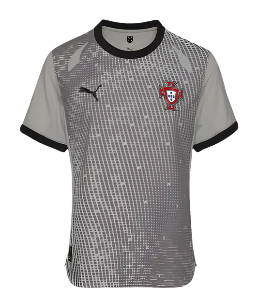 Camisa de Goleiro Portugal 25/26 - Cinza - Versão Torcedor