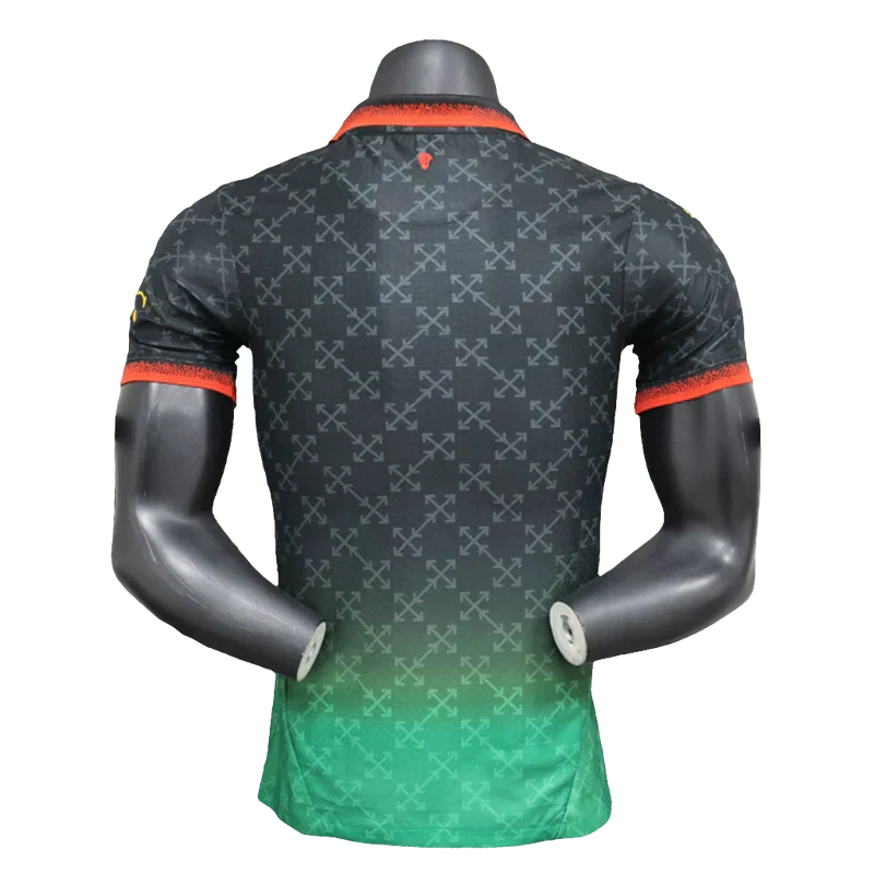 Camisa AC Milan 25/26 Edição Comemorativa - Preto - Versão Jogador