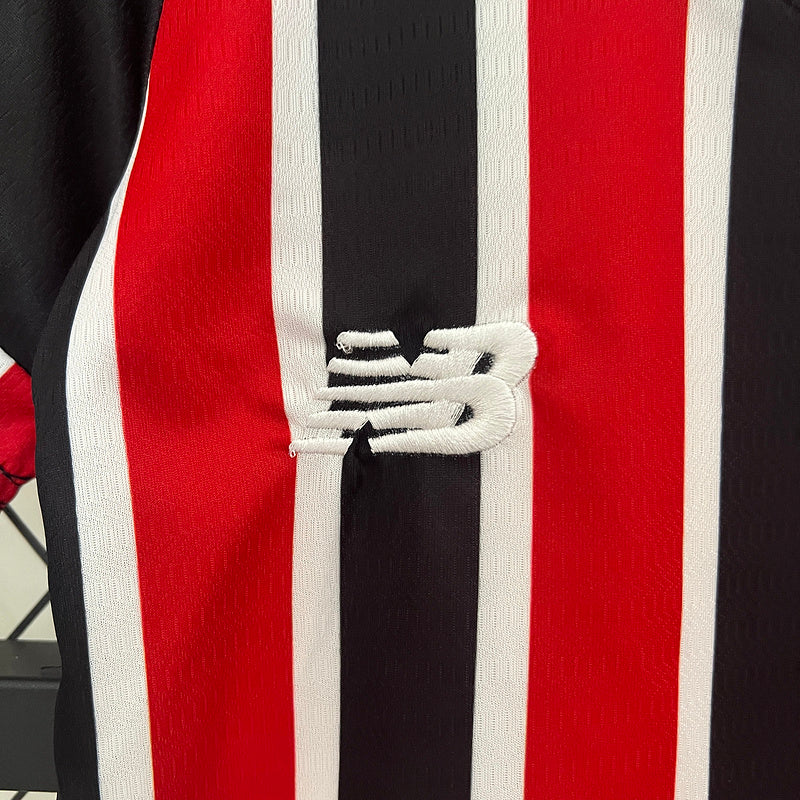 Conjunto Infantil São Paulo ll 2024/25 Tricolor - Modelo Torcedor