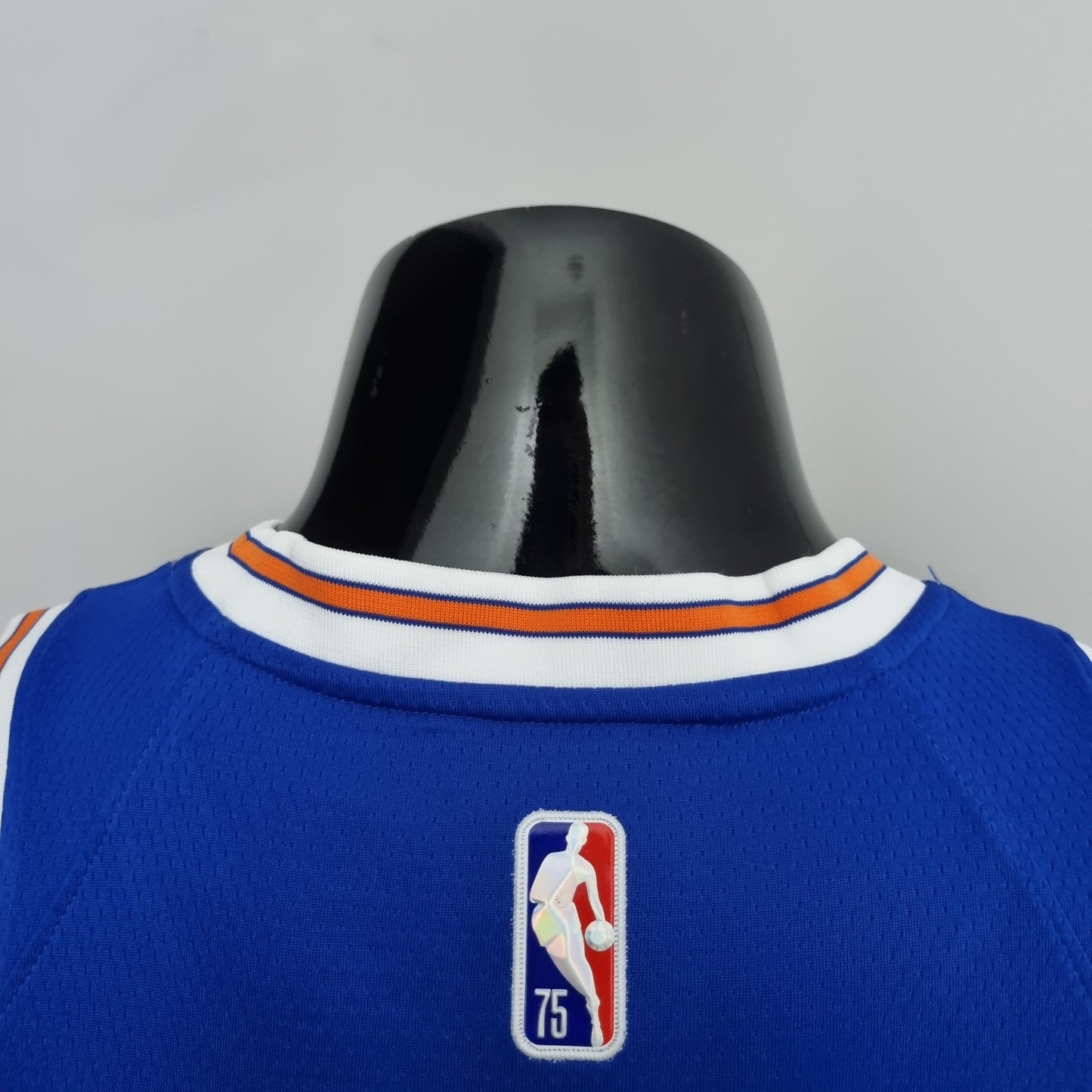 Camisa NBA NY Knicks #7 Anthony - 75° Aniversário Limited Blue