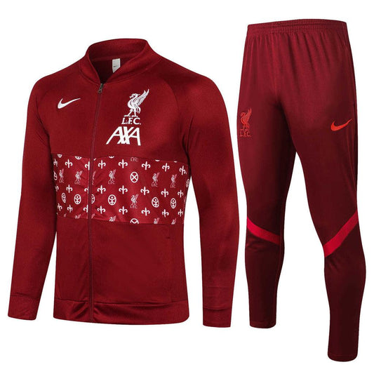 Conjunto Inverno Liverpool Vermelho Nike - Com Fecho