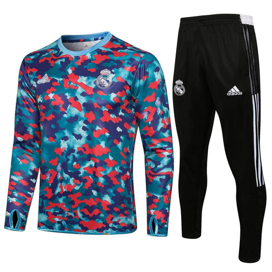 Conjunto Inverno Real Madrid Adidas - Azul