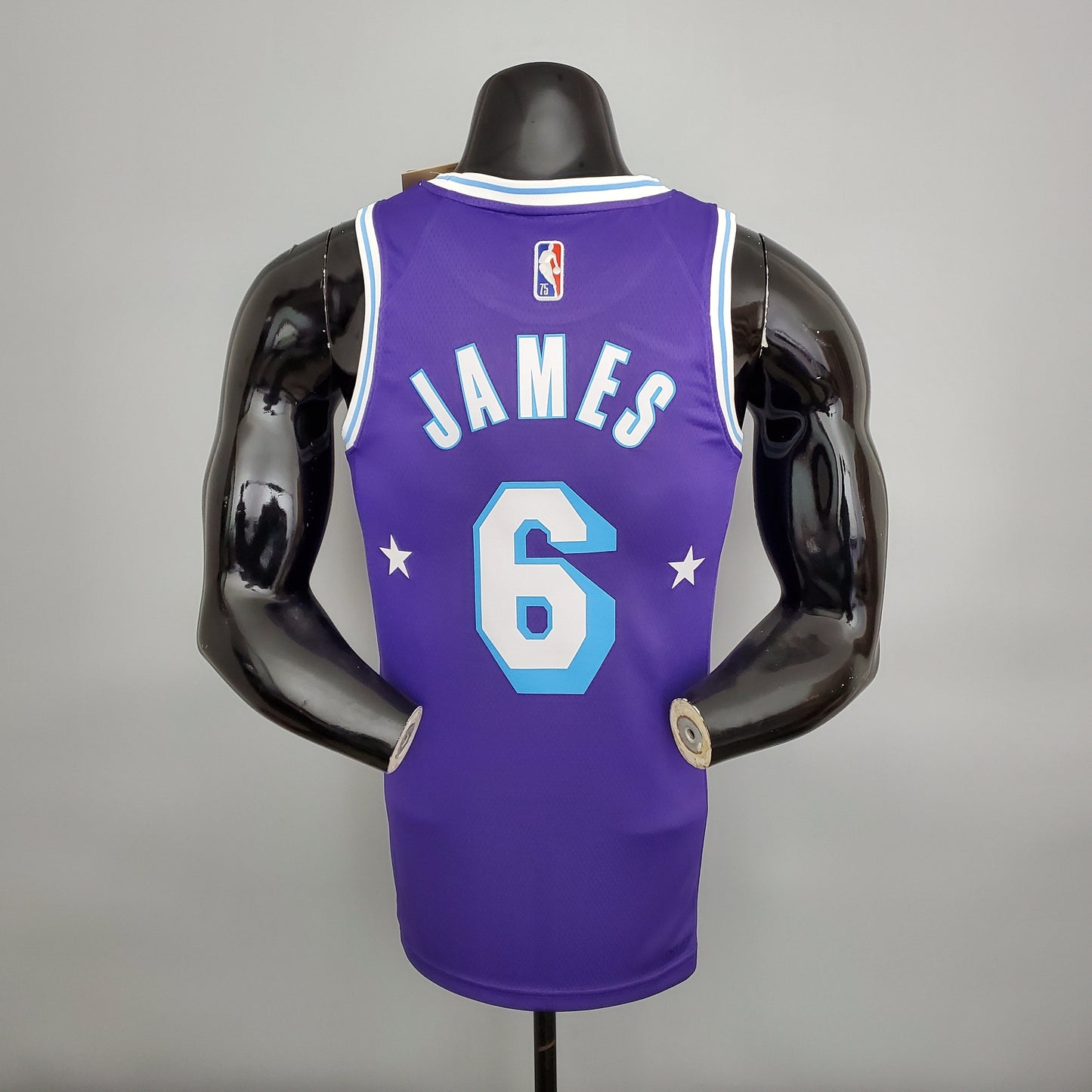 Camisa NBA Lakers #6 James City Edition Purple - 23/24