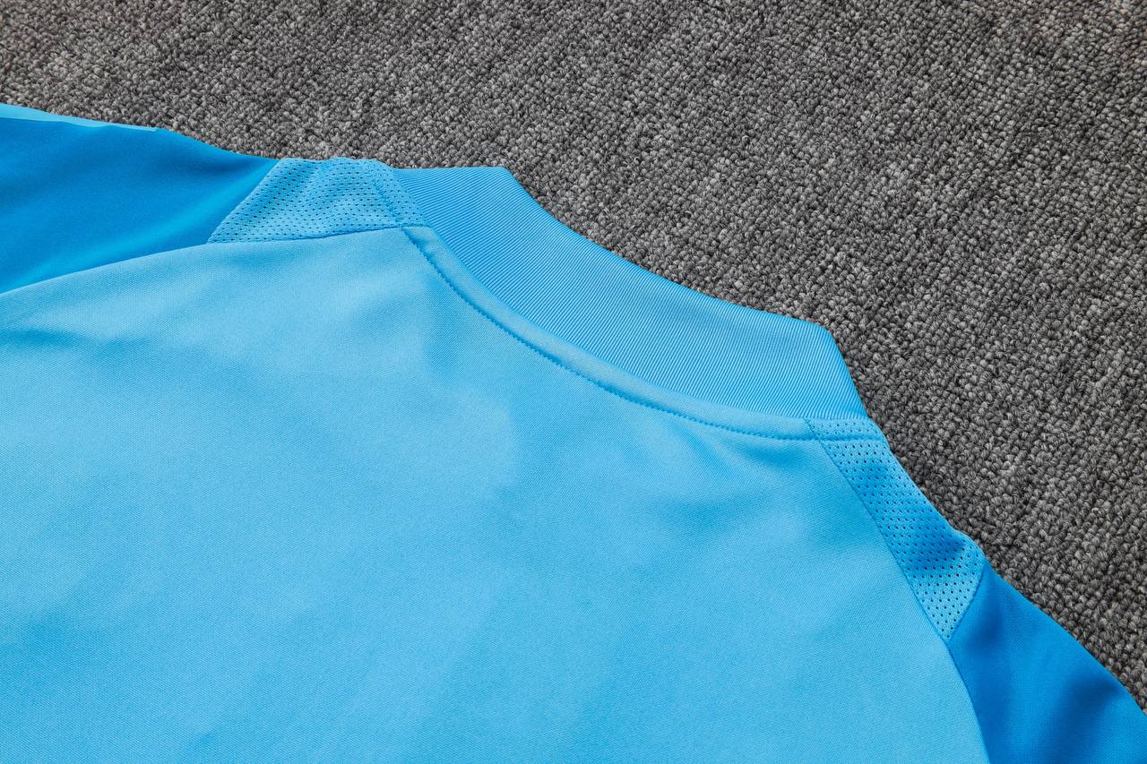 Conjunto Inverno do Flamengo Adidas - Azul Claro